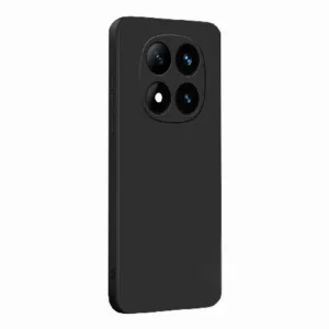 Луксозен силиконов калъф за Xiaomi Redmi Note 15 Pro Plus 5G – Черен